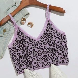 leopard tank top